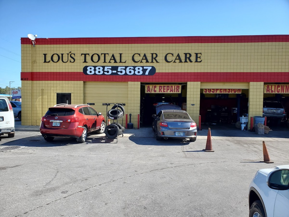 Engine diagnostics at Lou's Total Car Care