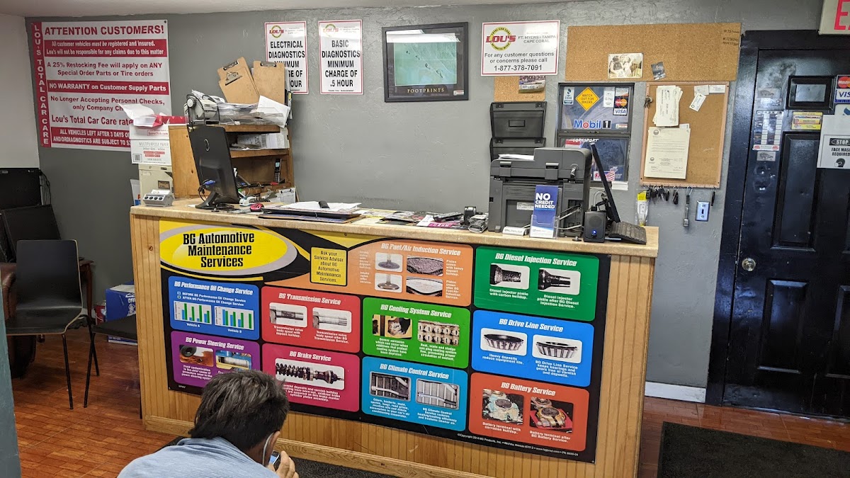 Engine repair at Lou's Total Car Care